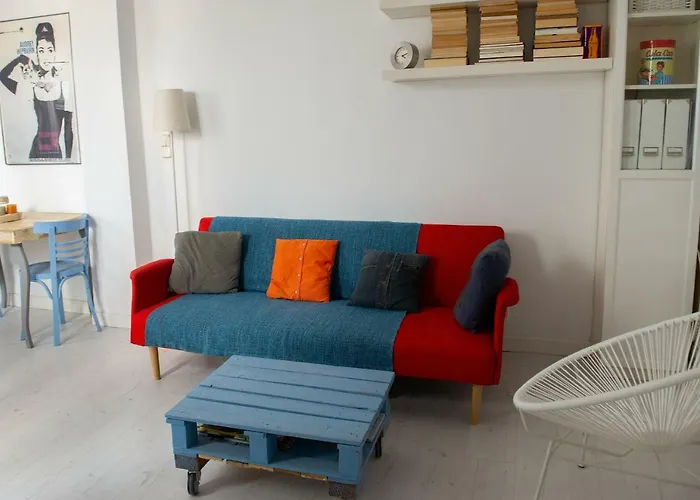 Apartamento con patio en el centro